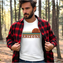 Arizona Sedona Vintager Sonnenuntergang T-Shirt