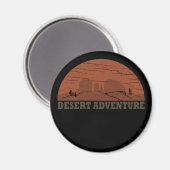 Arizona Sedona Wüste Landschaft Sonnenuntergang Vi Magnet (Vorderseite/Rückseite)