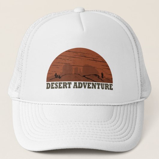 Arizona Sedona Wüste Landschaft Sonnenuntergang Vi Truckerkappe (Vorderseite)