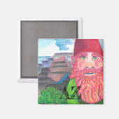 Arizona Selfie Magnet (Vorderseite/Rückseite)