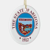 Arizona Sign Keramik Ornament (Rechts)