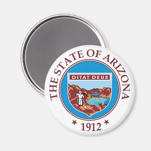 Arizona Sign Magnet (Vorderseite/Rückseite)