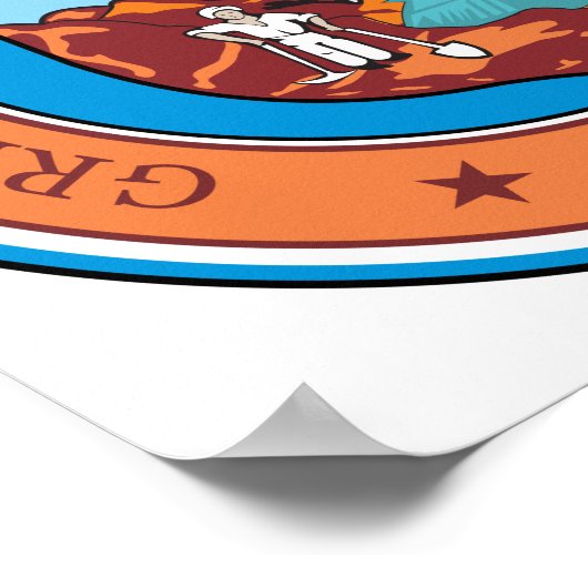 Arizona Sign Poster (Ecke)