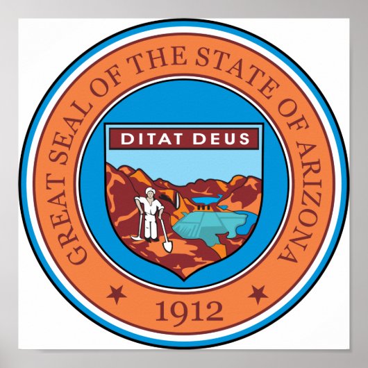 Arizona Sign Poster (Vorne)