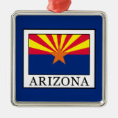 Arizona Silbernes Ornament (Vorne)