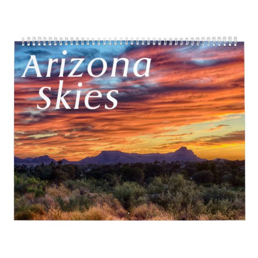 Arizona Skies große zwei Seiten Kalender (Titelbild)
