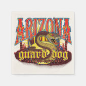 Arizona Snake Art Serviette (Vorderseite)