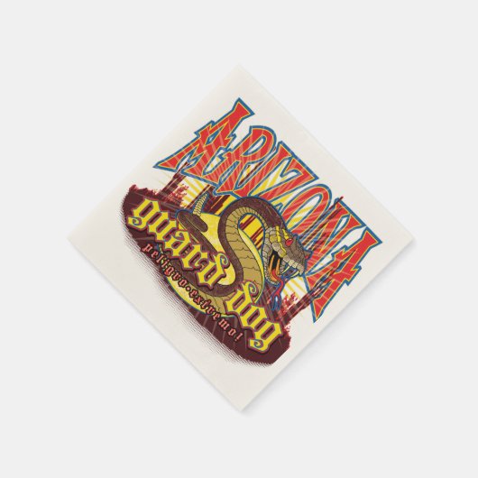 Arizona Snake Art Serviette (Ecke)