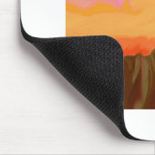 Arizona-Sonnenuntergang mousepad (Ecke)