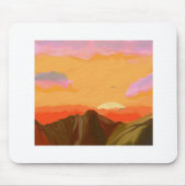 Arizona-Sonnenuntergang mousepad (Vorne)