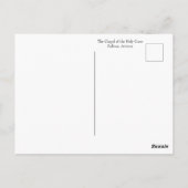 Arizona Souvenir, Spirituelle Sehenswürdigkeit Postkarte (Rückseite)