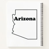 Arizona Spiral Notebook Notizblock (Rückseite)