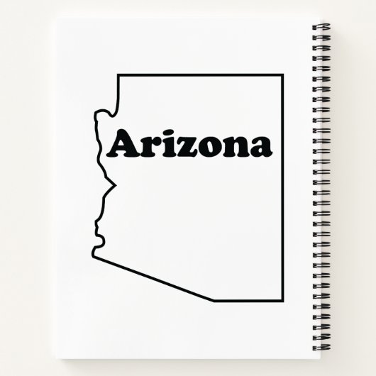 Arizona Spiral Notebook Notizblock (Rückseite)