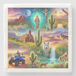 Arizona Spirituelle Reise Steinuntersetzer