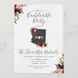 Arizona Staat Blumenkohl Junggeselinnen-Abschied E Einladung