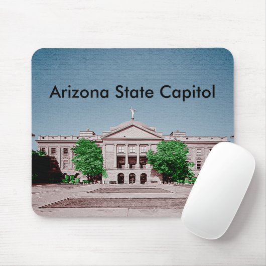 Arizona Staat Hauptstadt Tinted Colorized Mousepad (Mit Mouse)