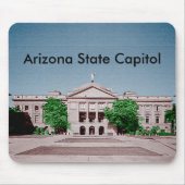 Arizona Staat Hauptstadt Tinted Colorized Mousepad (Vorne)