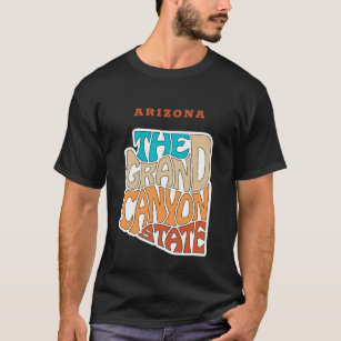 Arizona Staat Nickname Word Art und Weise T-Shirt