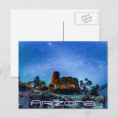 Arizona-Staat Postkarte (Vorne/Hinten)