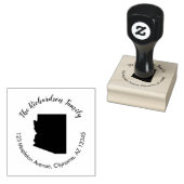 Arizona Staat Rücksendeadresse Gummi Briefmarke Gummistempel (Stempel)