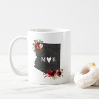 Arizona Staat Rustic Country Wedding Monogram