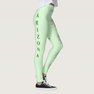 Arizona Staat Saguaro Blossom Blume Leggings