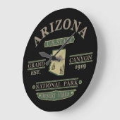 Arizona Staat Sedona Nationalpark Canyon Große Wanduhr (Winkel)