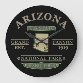 Arizona Staat Sedona Nationalpark Canyon Große Wanduhr