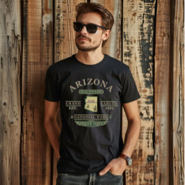 Arizona Staat Sedona Nationalpark Canyon T-Shirt
