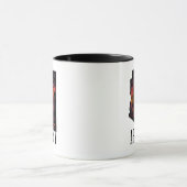 Arizona Staat Tattoo Style Wüste Sonnenuntergang $ Tasse (Zentrum)