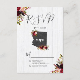 Arizona Staat Zielort Rustikale Hochzeit RSVP
