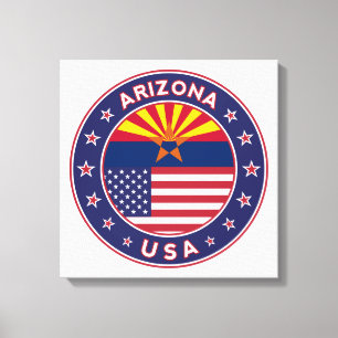Arizona, Staaten der USA Leinwanddruck