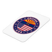 Arizona, Staaten der USA Magnet (Linke Seite)