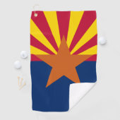 Arizona-Staats-Flagge Golfhandtuch (Insitu)