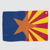 Arizona-Staats-Flagge Golfhandtuch (Horizontal)