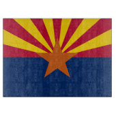 Arizona-Staats-Flagge Schneidebrett (Vorderseite)