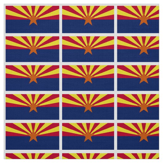 Arizona-Staats-Flagge Stoff (Muster)