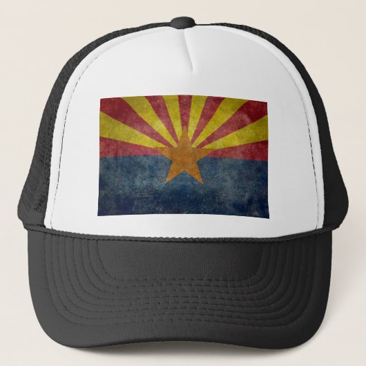 Arizona-Staats-Flagge Truckerkappe (Vorderseite)