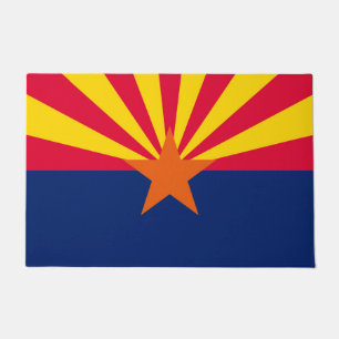 Arizona-Staats-Flaggen-Entwurf Fußmatte