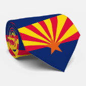 Arizona-Staats-Flaggen-Entwurf Krawatte (Gerollt)
