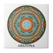 Arizona-Staats-Keramik-Fliese Fliese (Vorderseite)