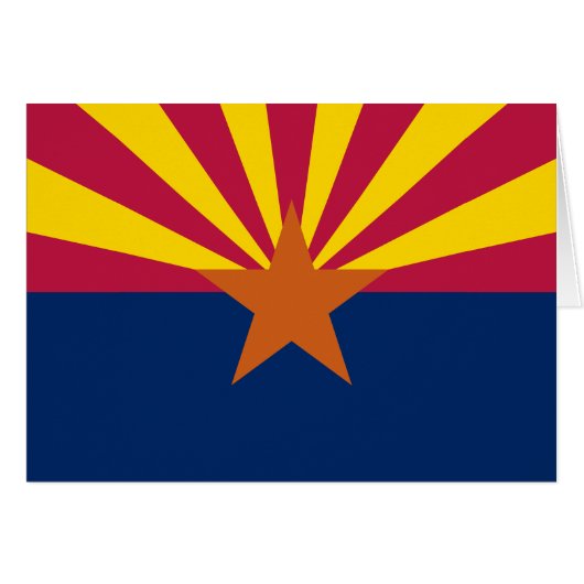 Arizona Staatsflagge (Vorderseite (Horizontal))