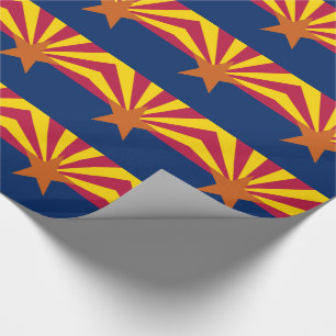 Arizona Staatsflagge Geschenkpapier