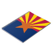 Arizona Staatsflagge Notizbuch Notizblock (Linke Seite)