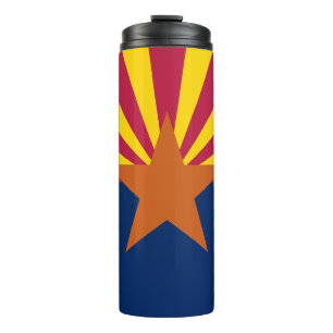 Arizona Staatsflagge Thermosbecher
