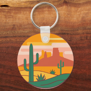 Arizona Staatsstolz Desert Vibes Schlüsselanhänger