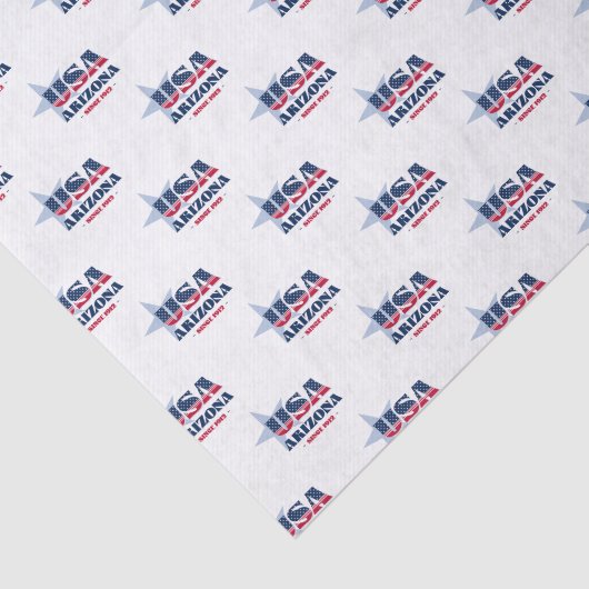 Arizona Staatsstolz Tissue Paper Seidenpapier (Ausschnitt)