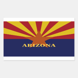 Arizona State Flag Custom Aufkleber