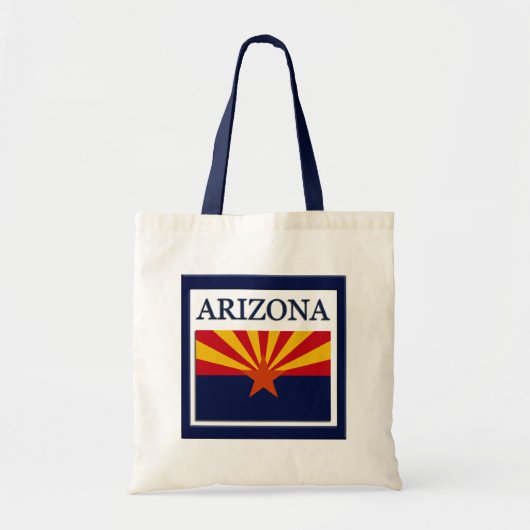 Arizona State Flag Design Budget Leinwand Totbeute Tragetasche (Vorne)