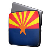 Arizona State Flag Electronics Bag Laptopschutzhülle (Vorderseite Links)